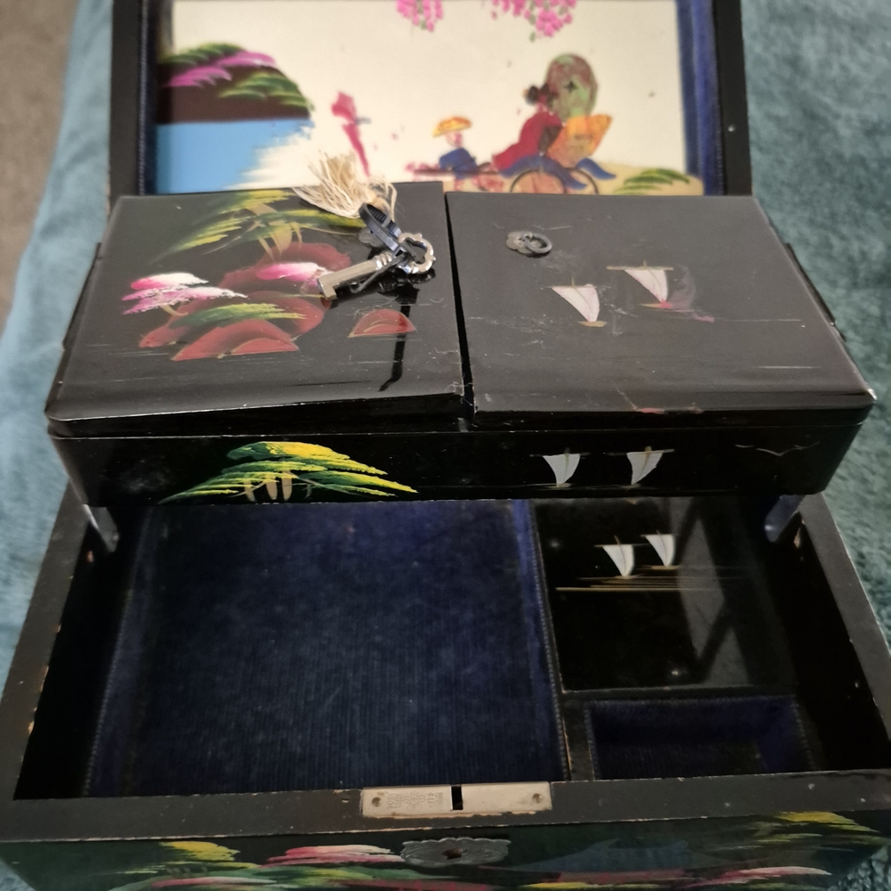 Japannese Music & Jewelry Box